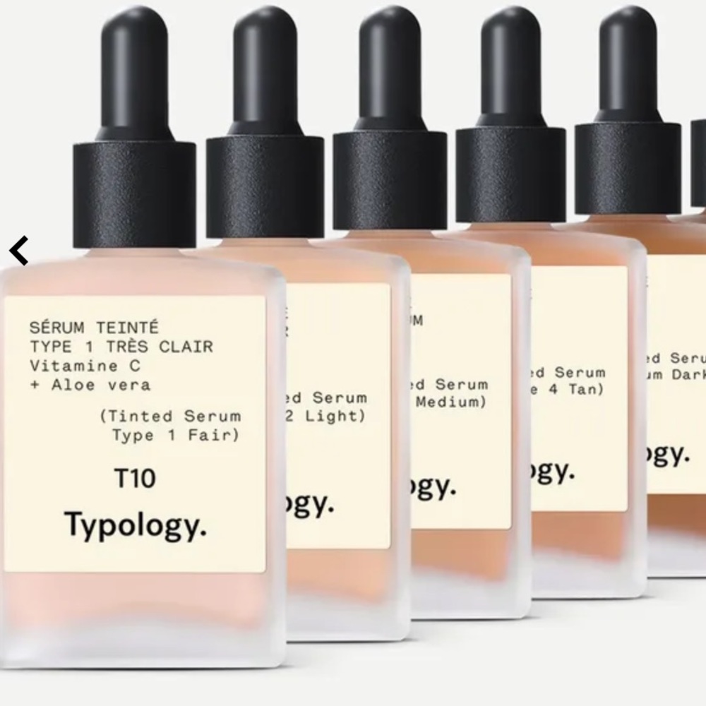 Typology Tinted Serum Fair to Dark Shade 2